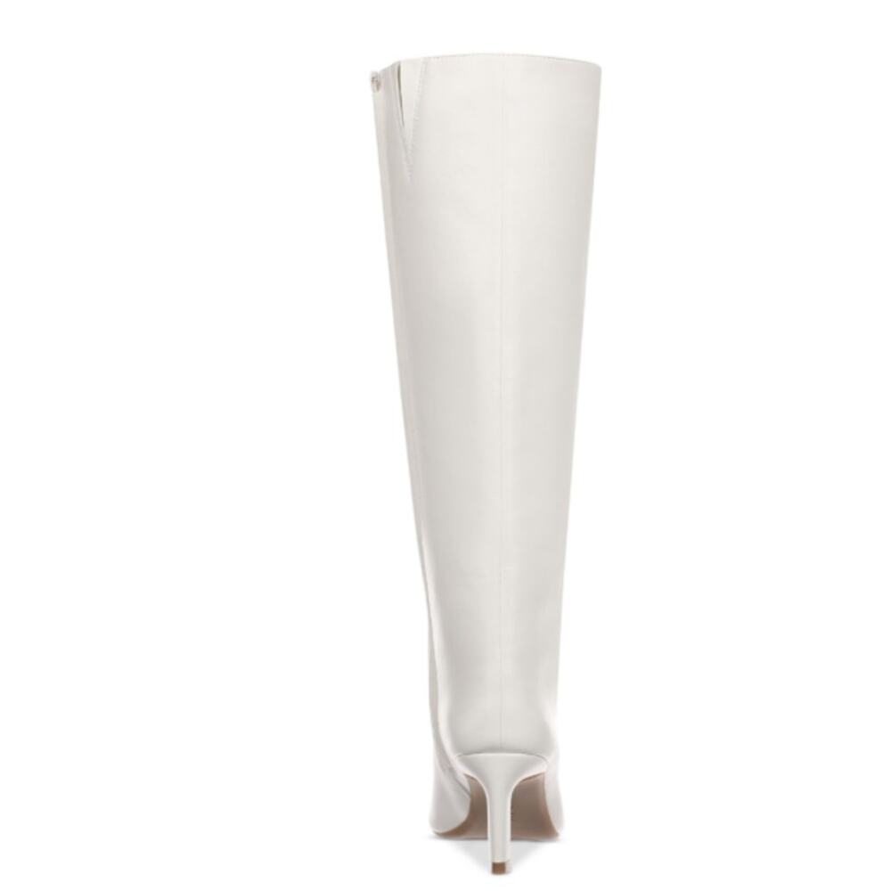 On 34th Rachelle Stovepipe Boots Bone Smooth6 M nib - Picture 3 of 10